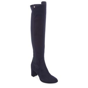 Liz Claiborne Blue Over The Knee Leyla Boots Worn Once